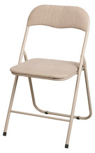 Klapstol polstret lys/sand - DAY